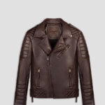 Ryder Quilted Leather Biker Jacket